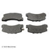 089-1311 by BECK ARNLEY - PREMIUM BRAND BRAKE PADS