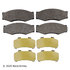 089-1246 by BECK ARNLEY - PREMIUM BRAND BRAKE PADS