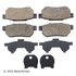 089-1431 by BECK ARNLEY - PREMIUM BRAND BRAKE PADS