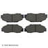 089-1442 by BECK ARNLEY - PREMIUM BRAND BRAKE PADS