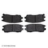 089-1464 by BECK ARNLEY - PREMIUM BRAND BRAKE PADS