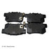 089-1498 by BECK ARNLEY - PREMIUM BRAND BRAKE PADS