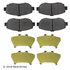 089-1506 by BECK ARNLEY - PREMIUM BRAND BRAKE PADS