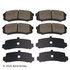 089-1502 by BECK ARNLEY - PREMIUM BRAND BRAKE PADS