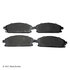 089-1546 by BECK ARNLEY - PREMIUM BRAND BRAKE PADS