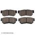 089-1672 by BECK ARNLEY - PREMIUM BRAND BRAKE PADS