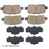 089-1677 by BECK ARNLEY - PREMIUM BRAND BRAKE PADS