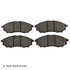 089-1689 by BECK ARNLEY - PREMIUM BRAND BRAKE PADS