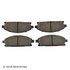 089-1691 by BECK ARNLEY - PREMIUM BRAND BRAKE PADS