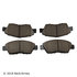 089-1693 by BECK ARNLEY - PREMIUM BRAND BRAKE PADS