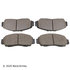 089-1574 by BECK ARNLEY - PREMIUM BRAND BRAKE PADS