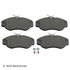 089-1587 by BECK ARNLEY - PREMIUM BRAND BRAKE PADS