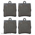 089-1629 by BECK ARNLEY - PREMIUM BRAND BRAKE PADS