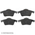 089-1616 by BECK ARNLEY - PREMIUM BRAND BRAKE PADS