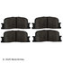 089-1659 by BECK ARNLEY - PREMIUM BRAND BRAKE PADS