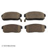 089-1663 by BECK ARNLEY - PREMIUM BRAND BRAKE PADS