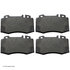 089-1666 by BECK ARNLEY - PREMIUM BRAND BRAKE PADS