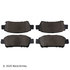 089-1700 by BECK ARNLEY - PREMIUM BRAND BRAKE PADS