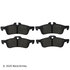 089-1704 by BECK ARNLEY - PREMIUM BRAND BRAKE PADS