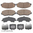 089-1698 by BECK ARNLEY - PREMIUM BRAND BRAKE PADS