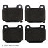 089-1708 by BECK ARNLEY - PREMIUM BRAND BRAKE PADS