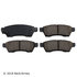 089-1727 by BECK ARNLEY - PREMIUM BRAND BRAKE PADS