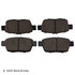 089-1723 by BECK ARNLEY - PREMIUM BRAND BRAKE PADS