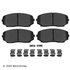 089-1748 by BECK ARNLEY - PREMIUM BRAND BRAKE PADS