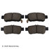 089-1734 by BECK ARNLEY - PREMIUM BRAND BRAKE PADS