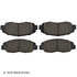 089-1755 by BECK ARNLEY - PREMIUM BRAND BRAKE PADS