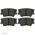 089-1756 by BECK ARNLEY - PREMIUM BRAND BRAKE PADS