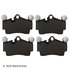 089-1762 by BECK ARNLEY - PREMIUM BRAND BRAKE PADS