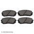 089-1784 by BECK ARNLEY - PREMIUM BRAND BRAKE PADS