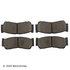 089-1797 by BECK ARNLEY - PREMIUM BRAND BRAKE PADS