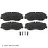 089-1795 by BECK ARNLEY - PREMIUM BRAND BRAKE PADS