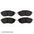 089-1810 by BECK ARNLEY - PREMIUM BRAND BRAKE PADS