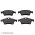 089-1812 by BECK ARNLEY - PREMIUM BRAND BRAKE PADS