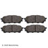 089-1815 by BECK ARNLEY - PREMIUM BRAND BRAKE PADS