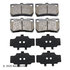 089-1807 by BECK ARNLEY - PREMIUM BRAND BRAKE PADS