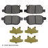 089-1824 by BECK ARNLEY - PREMIUM BRAND BRAKE PADS