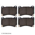 089-1826 by BECK ARNLEY - PREMIUM BRAND BRAKE PADS