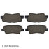 089-1829 by BECK ARNLEY - PREMIUM BRAND BRAKE PADS