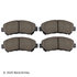 089-1831 by BECK ARNLEY - PREMIUM BRAND BRAKE PADS