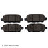 089-1832 by BECK ARNLEY - PREMIUM BRAND BRAKE PADS