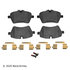 089-1846 by BECK ARNLEY - PREMIUM BRAND BRAKE PADS