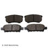 089-1848 by BECK ARNLEY - PREMIUM BRAND BRAKE PADS