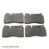 089-1884 by BECK ARNLEY - PREMIUM BRAND BRAKE PADS