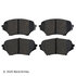 089-1871 by BECK ARNLEY - PREMIUM BRAND BRAKE PADS