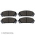 089-1893 by BECK ARNLEY - PREMIUM BRAND BRAKE PADS