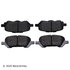 089-1894 by BECK ARNLEY - PREMIUM BRAND BRAKE PADS